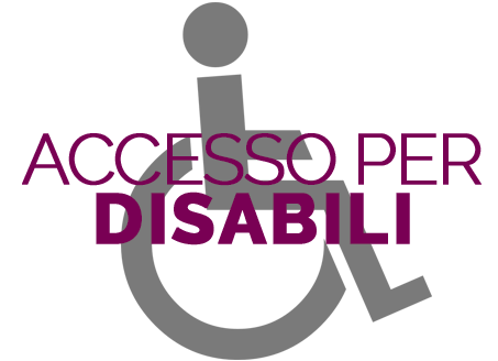 Accesso facilitato per portatori di handicap.