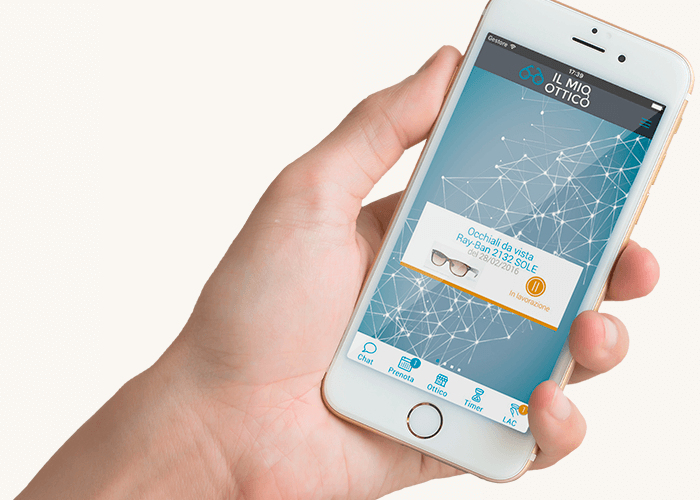 Scarica l'app il mio ottico.